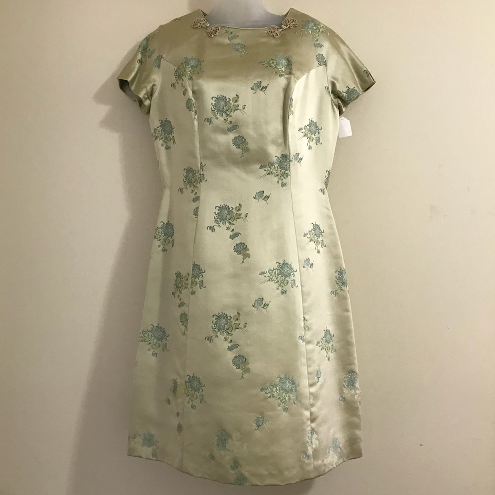 Vintage Handcrafted Cheongsam Dress